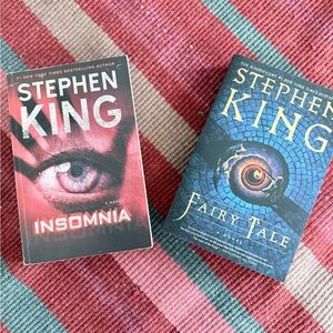 Stephen King Book Set - Insomnia & Fairy Tale
